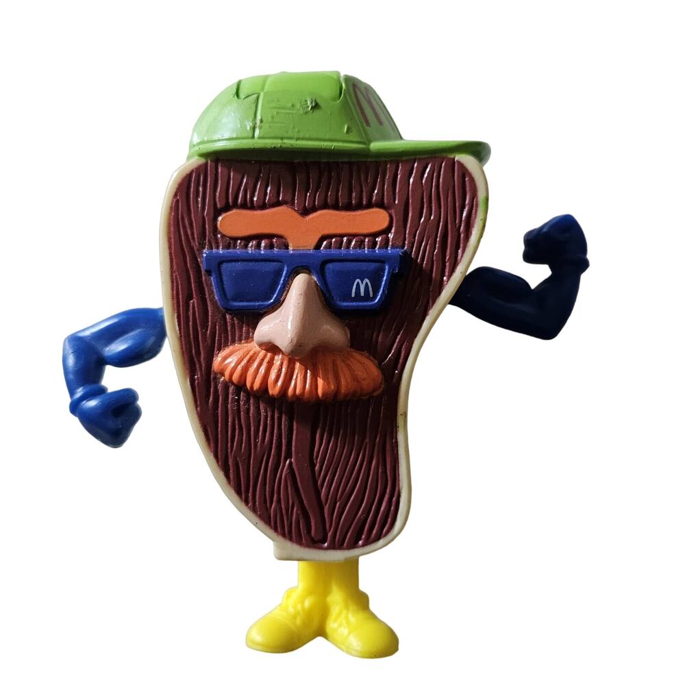 1992 Food Fundamentals McDonalds Slugger the Steak